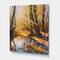 Designart - Bright Sunshine Through The Forest Trees III - Lake House Canvas Wall Art Print